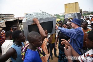 Electronic waste export to Nigeria.